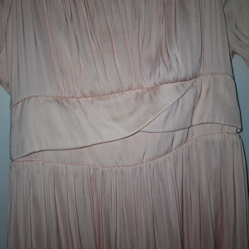 Valentine's Day Altar'd State Light Pink Puff Sleeve Mini Dress S Coquette Fairy - Picture 5 of 16